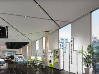 豪華汽車(chē)展廳室內(nèi)展覽展示效果-2218-01
