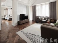 現(xiàn)代風格別墅室內裝修裝飾效果展示-1042-04