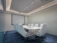 未來科技風辦公室裝修裝飾設(shè)計效果-1556-06